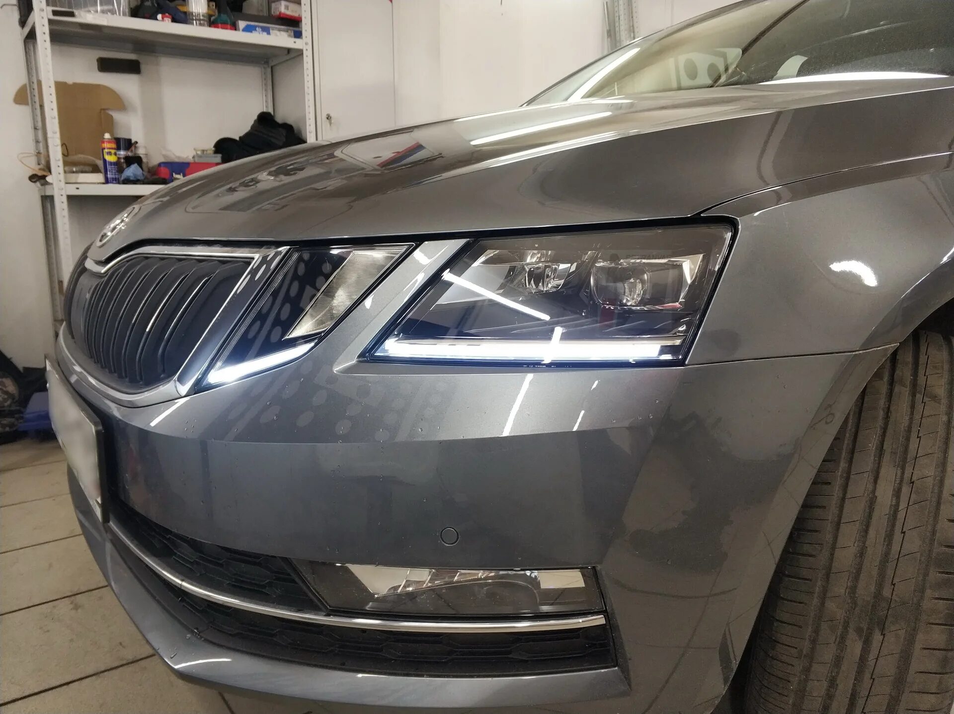 Фары skoda octavia a7. Фары skoda octavia a7