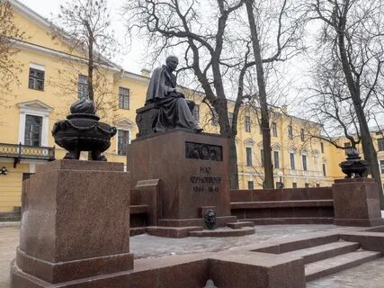 Памятник лермонтову санкт петербург лермонтовский проспект