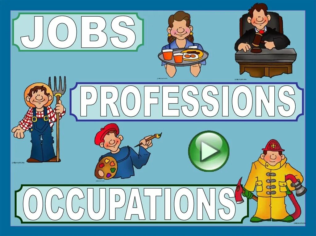 Jobs на английском. Профессии на английском языке. Job для презентации. Jobs профессии на английском.