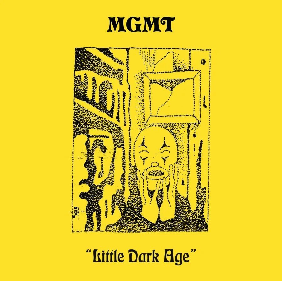 Mgmt dark. Little dark age обложка. mgmt обложка. mgmt обложки альбомов. little dark age mgmt.