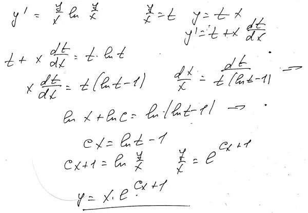 Решить дифференциальное уравнение XY'=Y Ln y. Y=2x^2+Ln x. Y'=Y/X+Y/X*(Ln(y)-Ln(x)) решить дифференциальное уравнение. Решение дифференциальных уравнений Ln|y|.