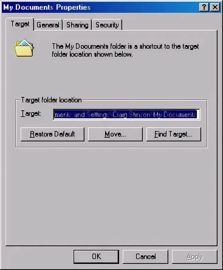 C documents folder. C documents folder