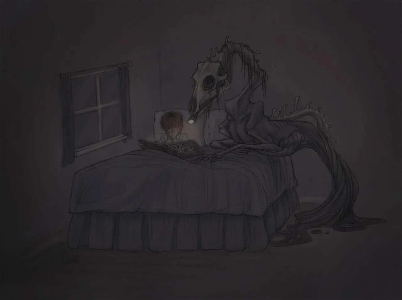 Мой кошмар не знает. Страшные монстры под кроватью.