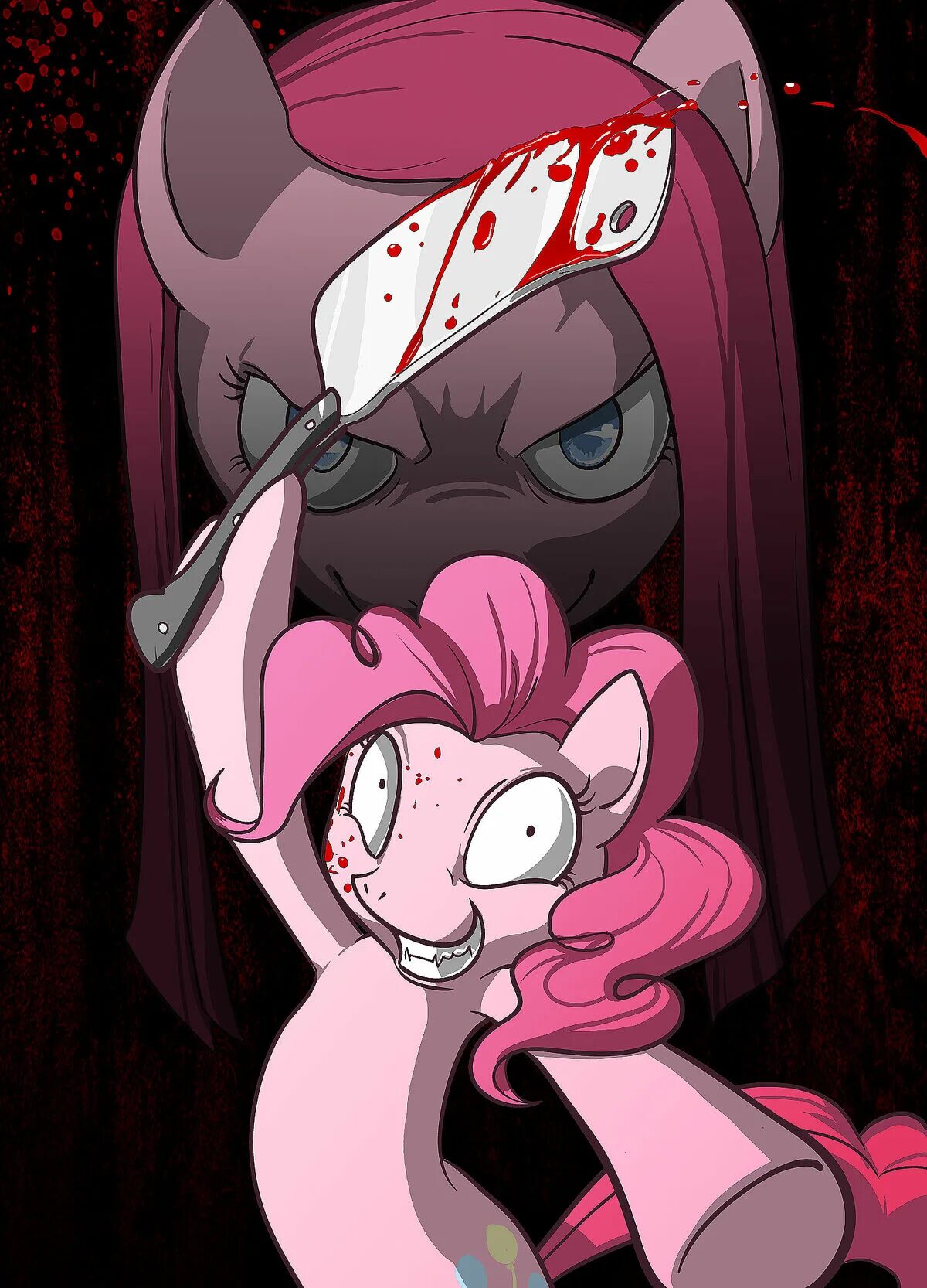 My little Pony Пинки Пай убийца. Killing ponies