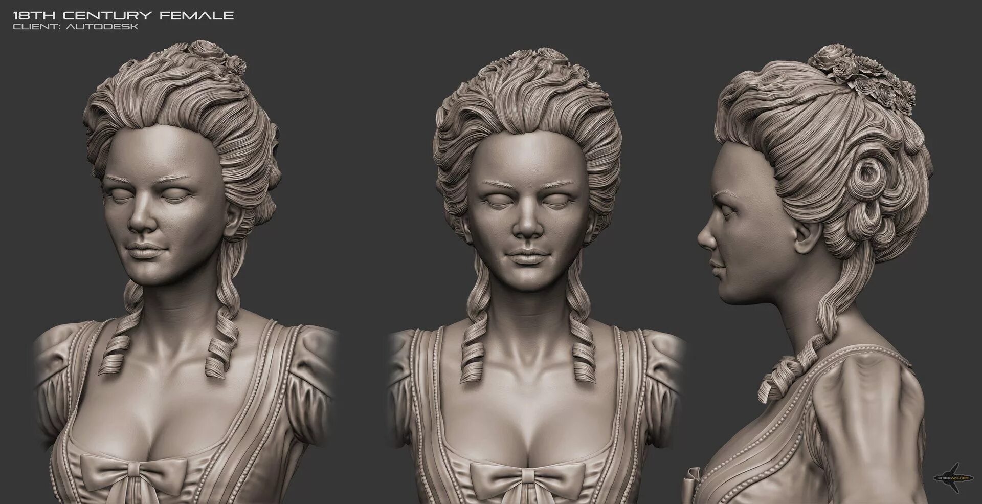 Ellen joe 3d model