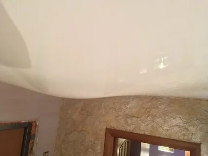Затопили соседи натяжной потолок