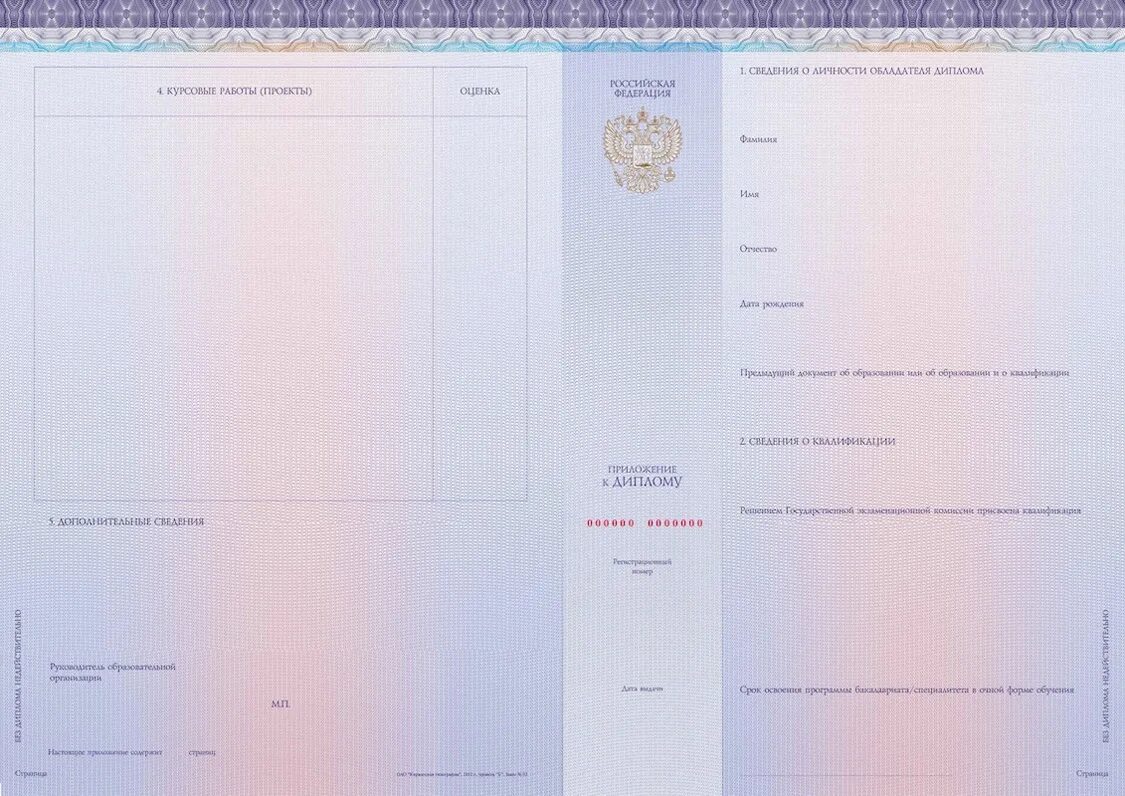 Образцы документов о высшем образовании. Приложение к диплому о высшем образовании. приложение к диплому бакалавра. приложение к диплому бакалав. приложение к диплому специалиста.