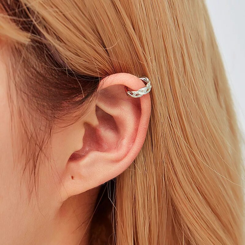 Округлые уши. Upper Helix Ear Cuff. Каффы Хеликс. Клипсы кафф на Хеликс. Каффы на уши.