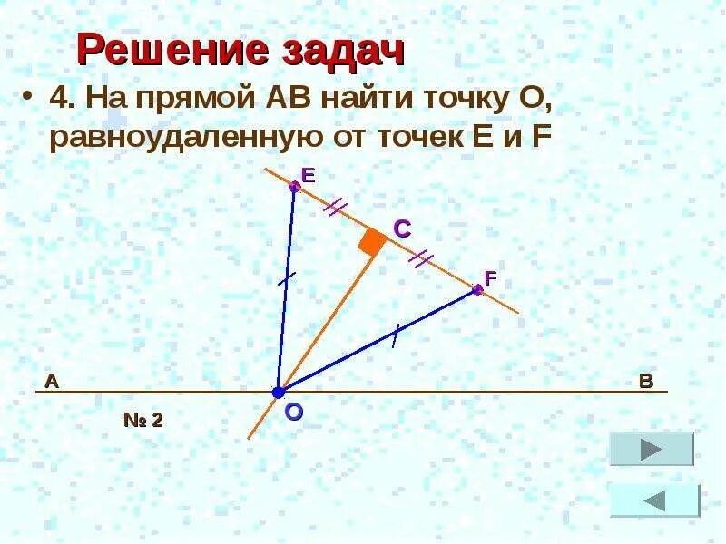 Выбери точки равноудаленные от прямых. Равноудаленные точки от прямой. Равноудаленная точка на прямой. На прямой найти точку равноудаленную от двух точек. Точки равноудаленные от угла находятся на.