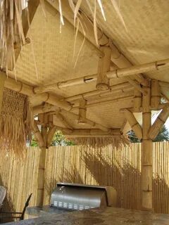 Бамбуковая крыша