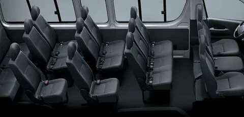 Toyota hiace сколько мест