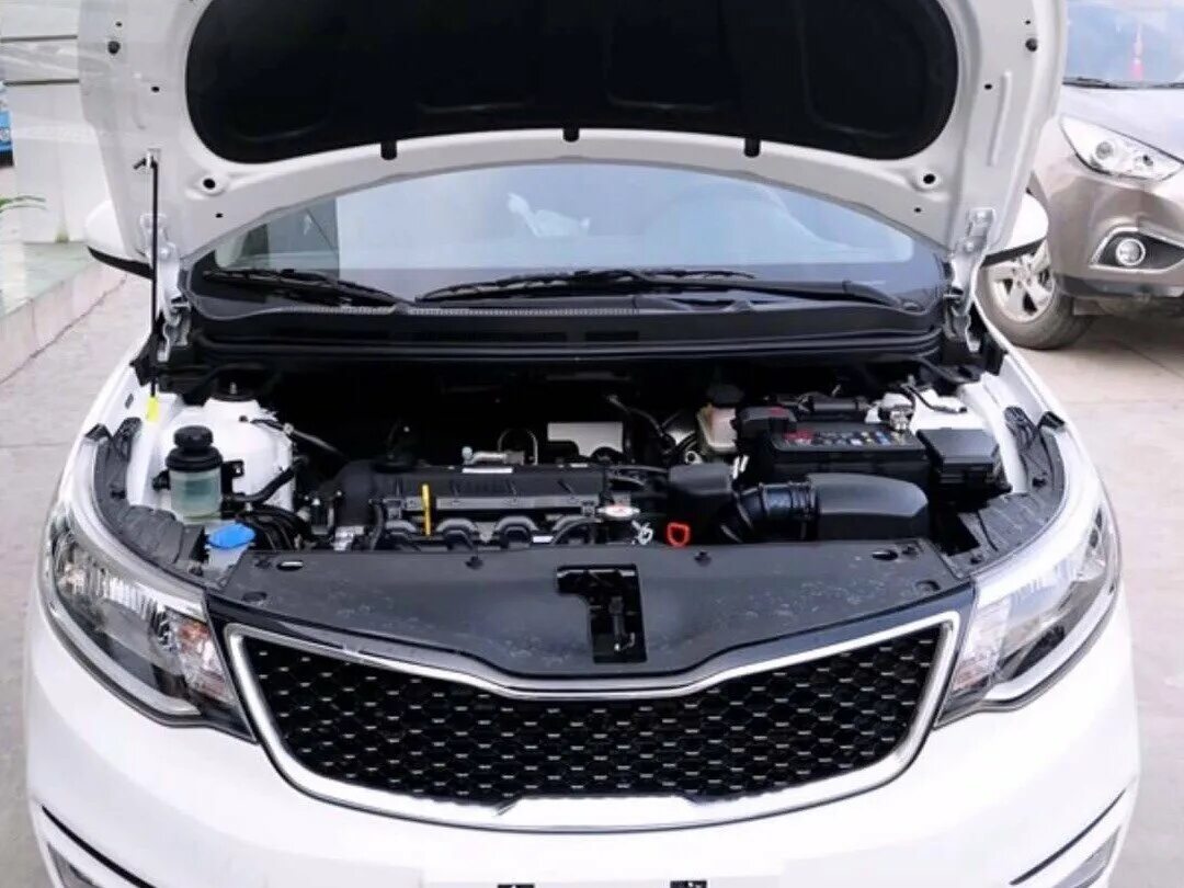 Подкапотное пространство RIO 3 - KIA Rio (3G), 1,6 л, 2014 года покупка машины D