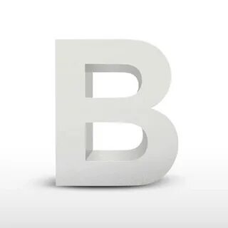 White letter