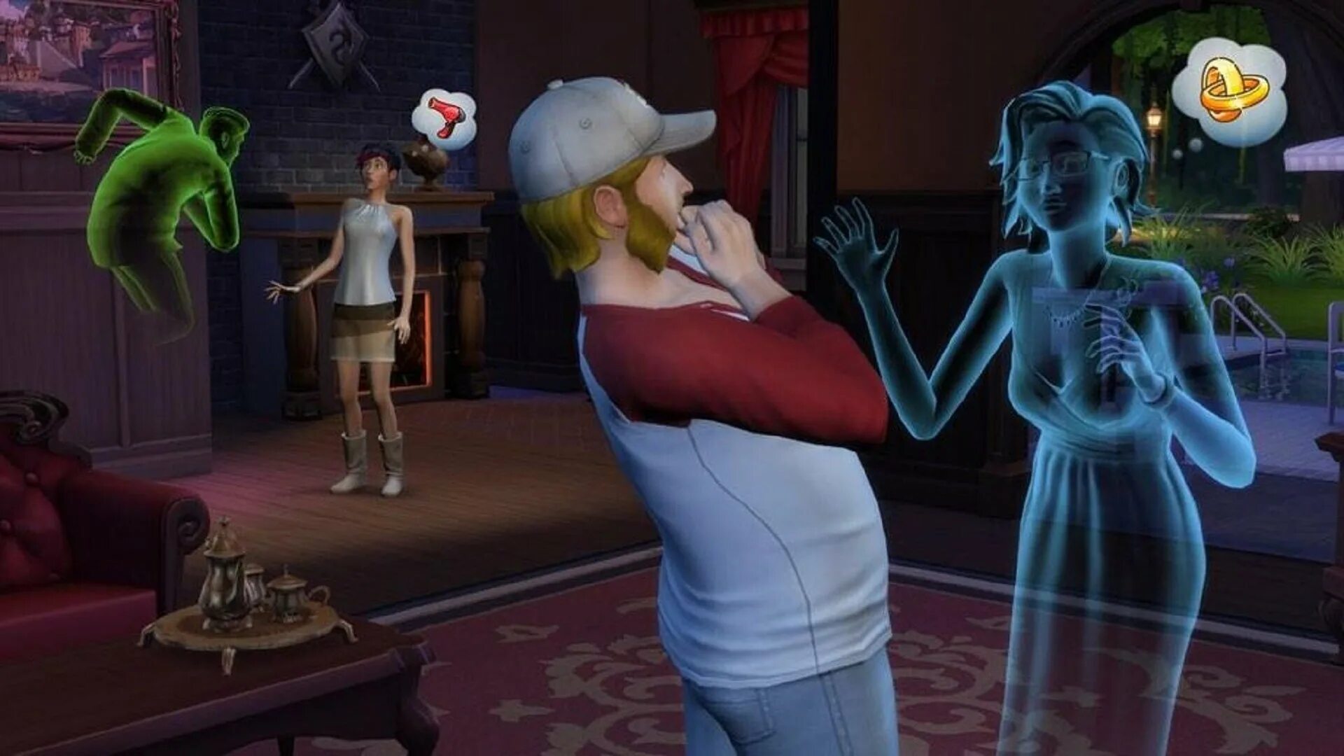 SIMS 4 призраки. SIMS 4 Ghost. Приведение симс 4. Цвета призраков в симс 4. Симс голод