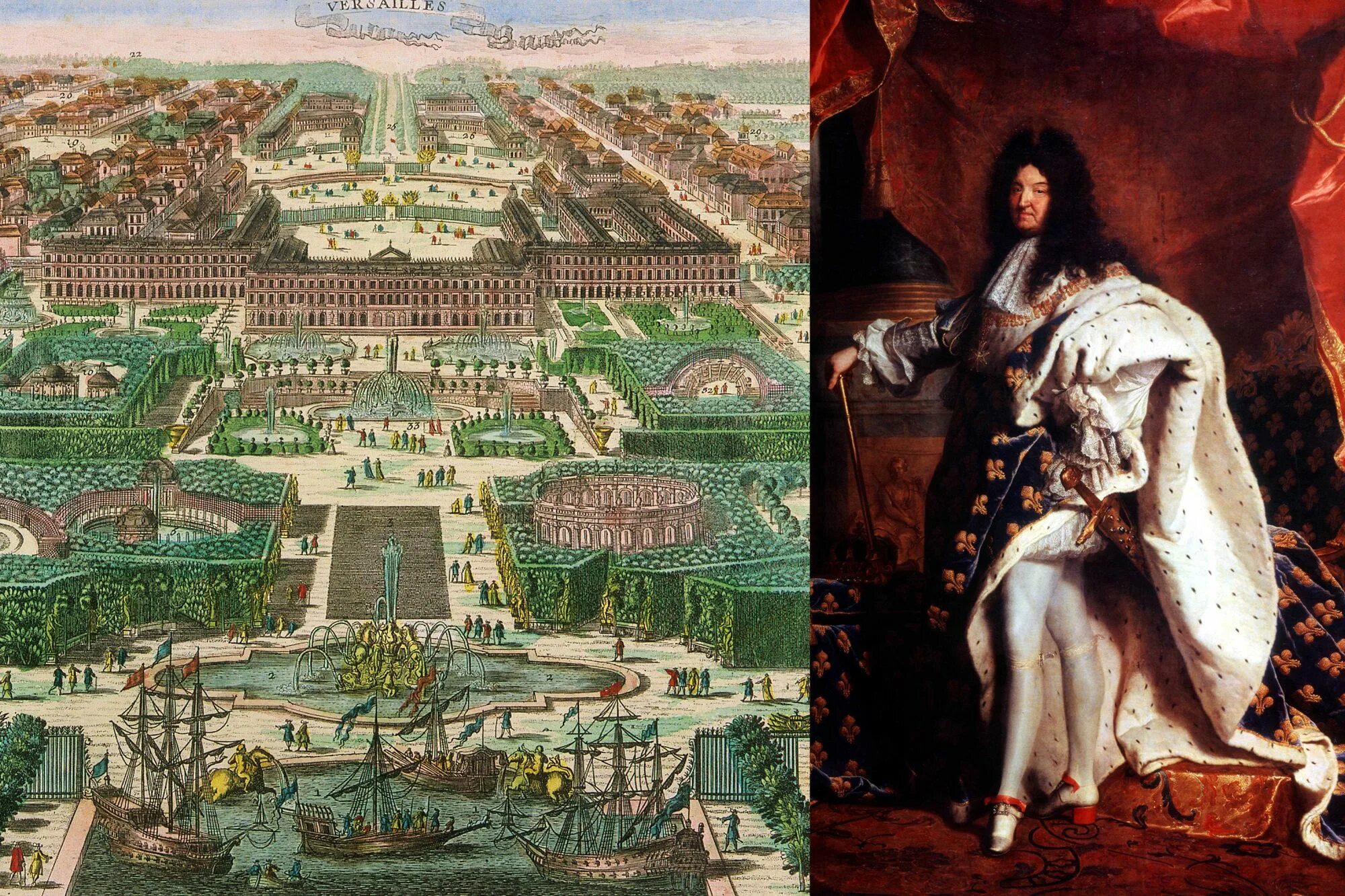 Версаль читать. Людовик XIV Версаль. Версальский дворец во Франции Людовик 14.