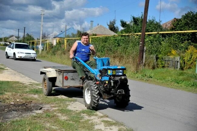 Можно ли ездить по деревне