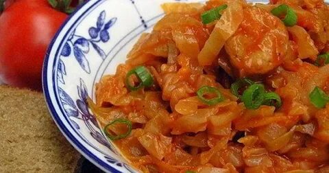 Солянка с капустой и тушенкой