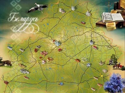 Карта красивых мест