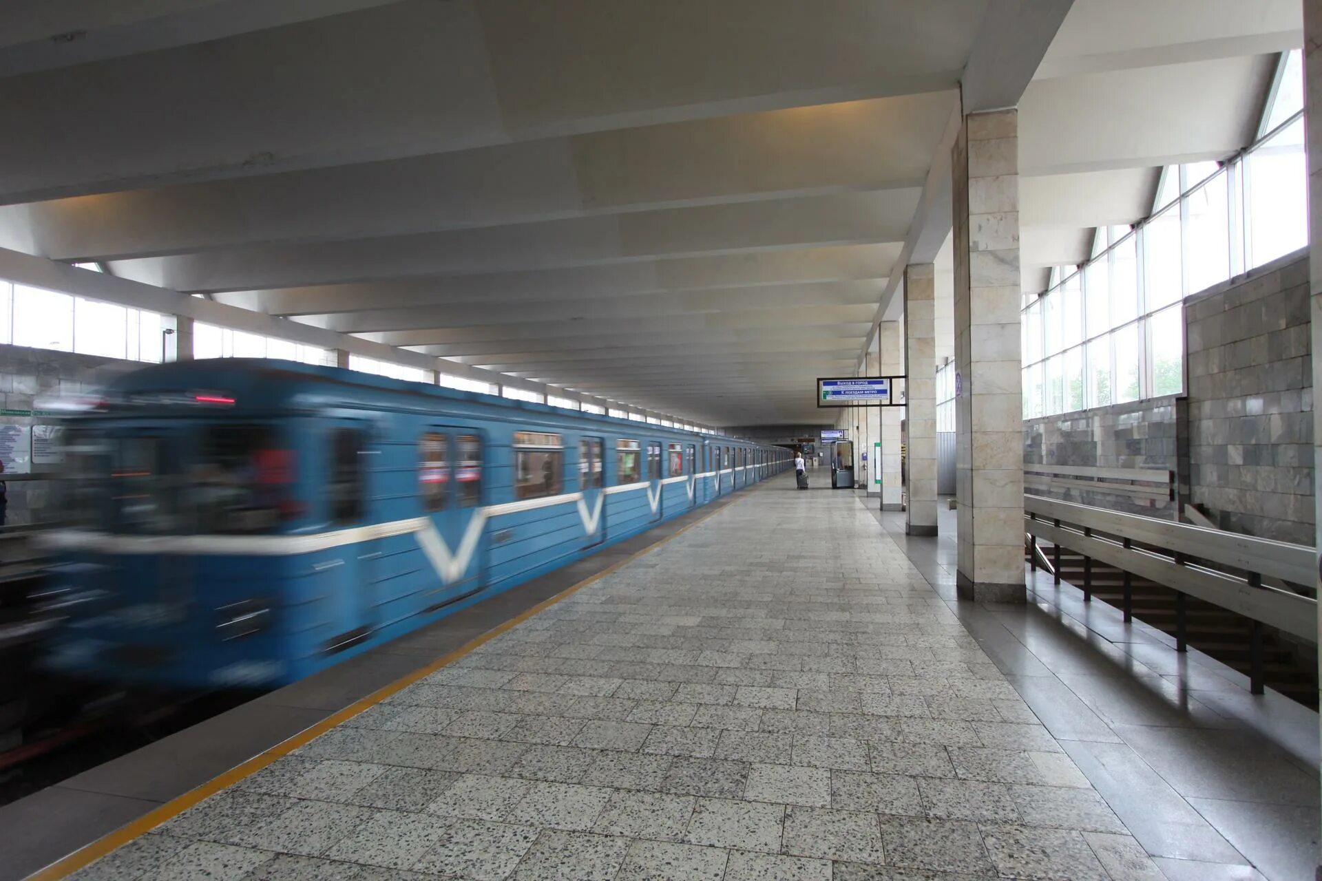 Рыбацкое Невско-Василеостровская линия Санкт-Петербург Прогулки по метро (фото №