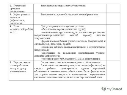 Протокол дефектолога
