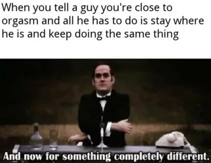 Something now