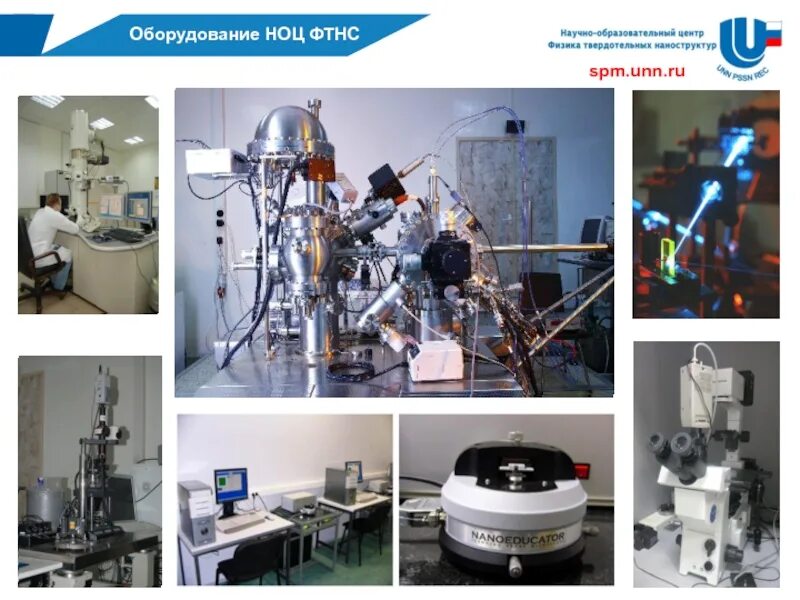 Перспективные материалы и технологии. НОЦ. НОЦ фотоника. Международный образовательный центр физики наноструктур. Source unn ru
