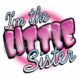 My sweet sister