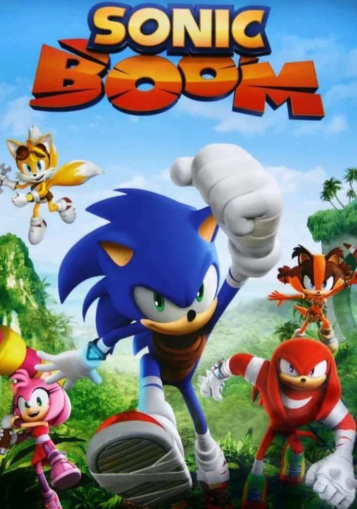 Соник бум. Sonic Boom Постер.