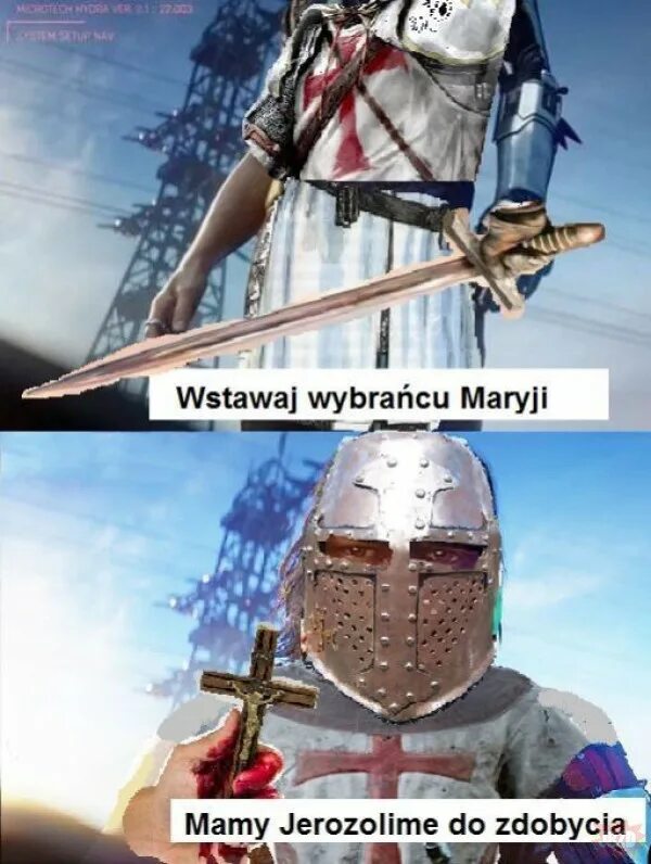 Maria deus vult. Ave Maria Deus Vult Крестоносец. Крестовая отвертка деус Вульт. Крестовый поход Deus Vult.