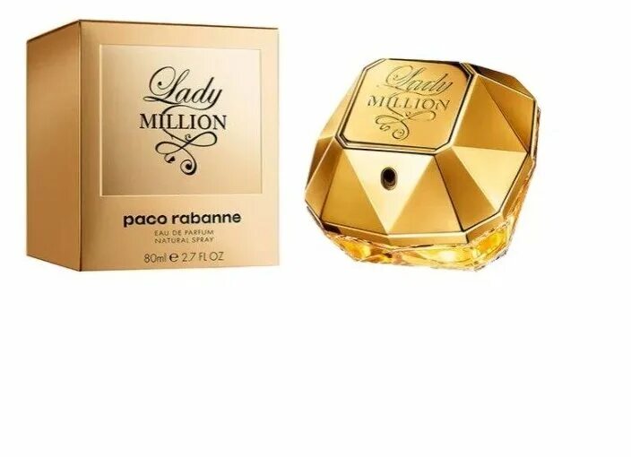 Lady Million Вода парфюмерная 80 мл (1449784216)