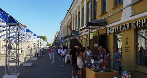 Открытие пешеходной спасской киров