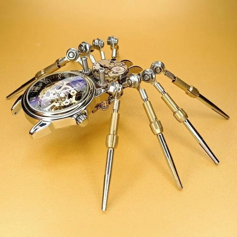 Паук часики фото ArtStation Vintage Clock Spider