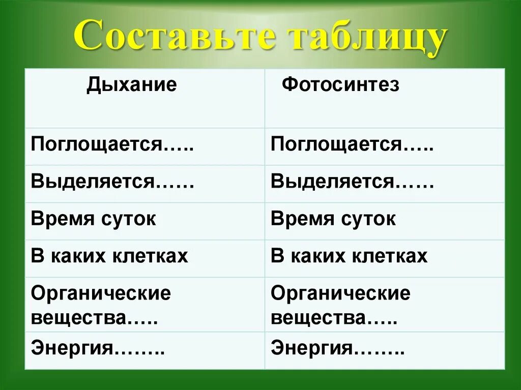 Дыхательная таблица. Дыхательная система таблица. Дыхание животных таблица. Дыхание растений таблица.