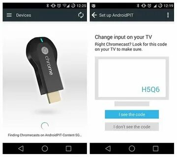 Как включить chromecast