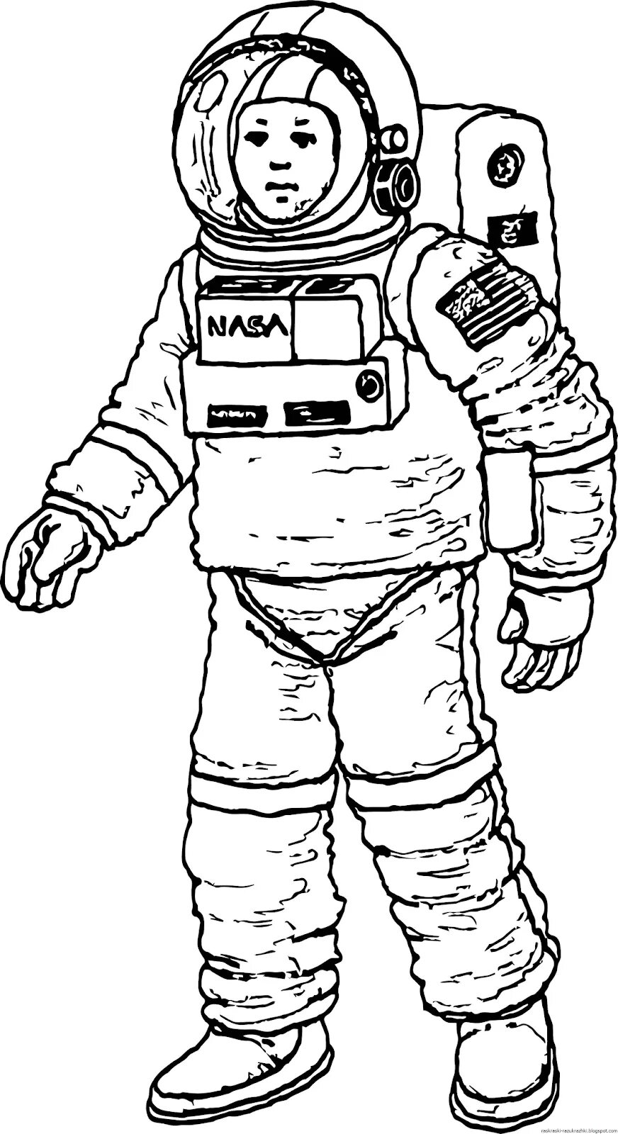 Как нарисовать скафандр. Космонавт раскраска для детей. Раскраска про космос и Космонавтов для детей. Космонавт рисунок. Рисунок Космонавта в скафандре для детей.
