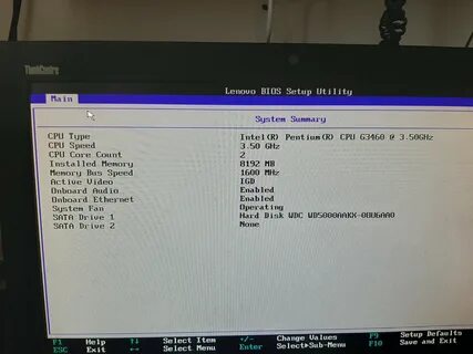 Lenovo m79 bios