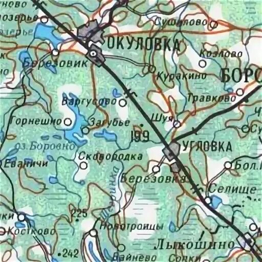 Угловка новгородская область на карте
