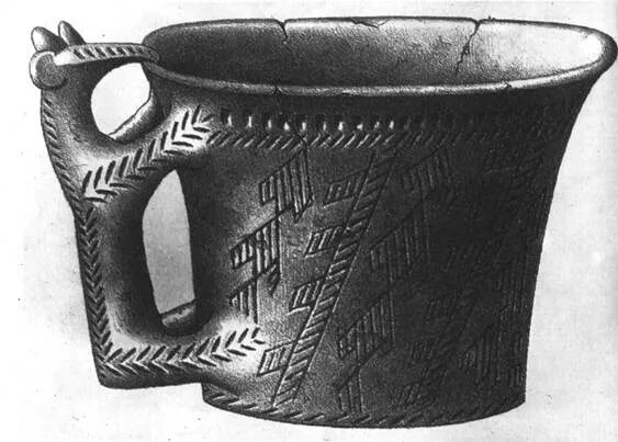Осетинская утварь старинная. Елшанская керамика. Керамика из Осетии. Чаша из Эль-Обейда. Начало 4 тыс. До н.э.. 3 тыс до н э