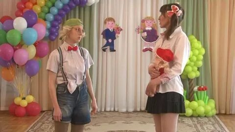 Детская сценка про семью