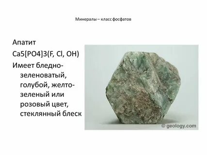 Фосфаты перечень