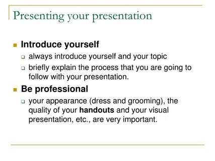 Your topic