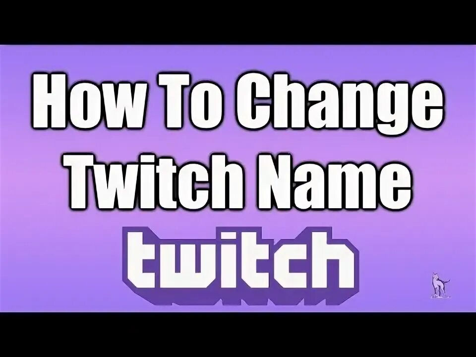 Change twitch. Change twitch