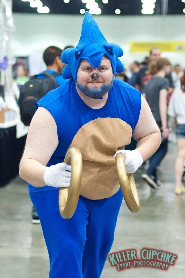 Sonic Cosplay. Плохой косплей. Смешной косплей. Соник косплей