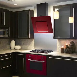 Наклонные вытяжки для кухни встраиваемые