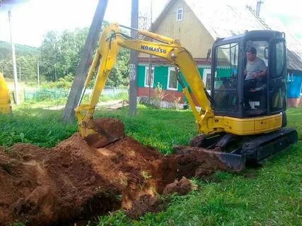 Экскаватор как капать