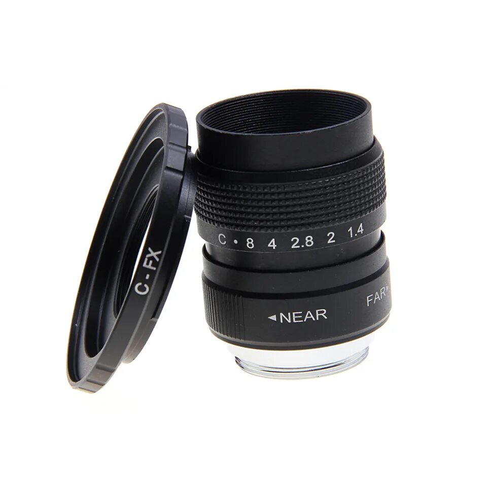 Fujian series. Fujian 25mm f1.4. объектив tv3508m для видеокамер (f 3.5-8 мм).