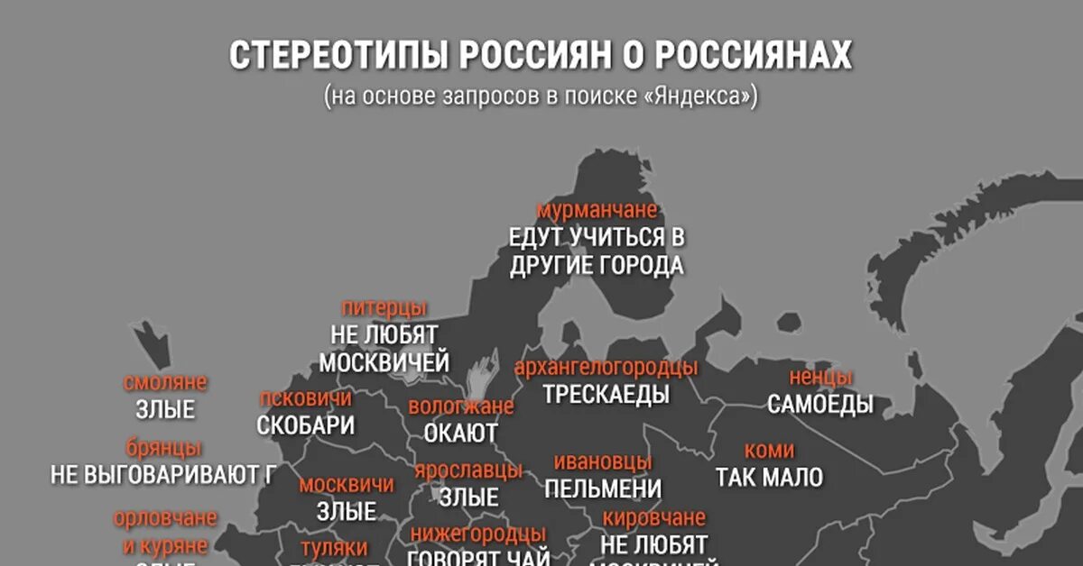 Редко в каком городе. Стериотипы Россия о россиянах. Стереотипы россиян о россиянах. Стереотипы россиян о россиянах карта. Карта стереотипов россиян.