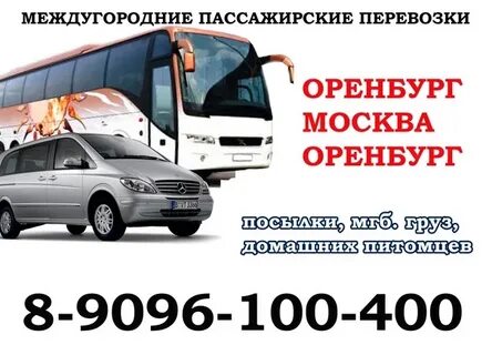 Москва оренбург автобус