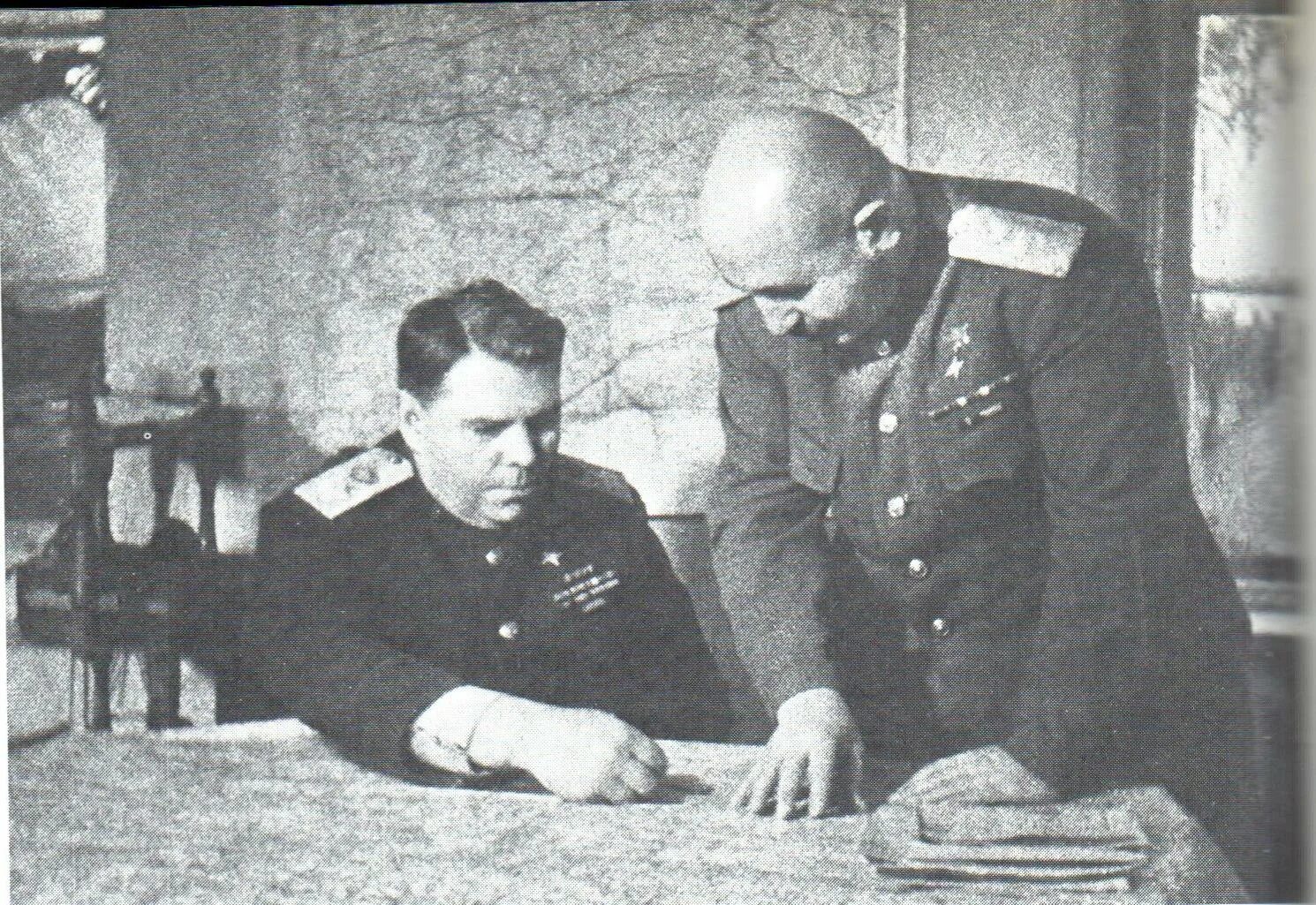 Командующий 1 белорусским фронтом в 1945