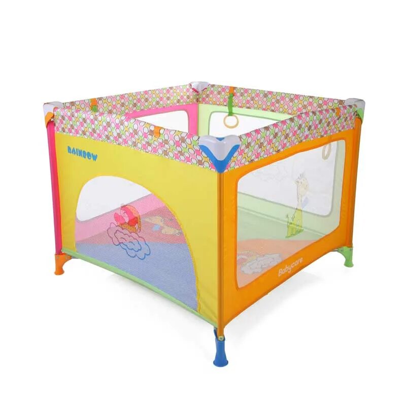 Манеж для детей. Манеж baby care rainbow. манеж rainbow baby care p02-f. детский манеж lerado l-601. манеж раинбов.